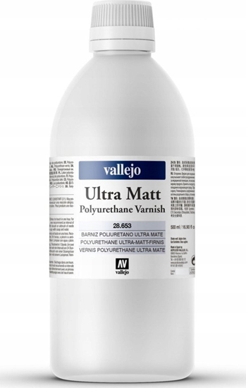 Picture of Vallejo Vallejo: Ultra Matt Polyurethane Varnish 500ml