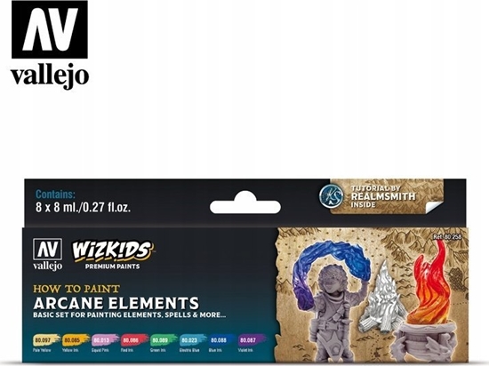 Picture of Vallejo Vallejo: Wizkids - Arcane Elements 8x8 ml