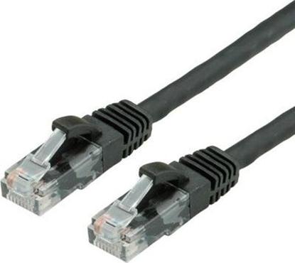 Attēls no Value UTP Patch Cord Cat.6A (Class EA), black, 1 m