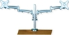 Picture of Value Dual LCD Monitor Arm, Desk Clamp, 4 Joints, height adjustable separately