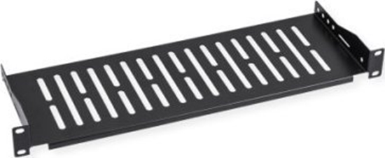 Picture of 19"- shelf, 485x150mm, max.10kg, 1U, black, Value