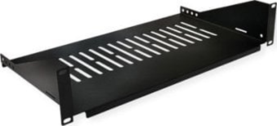 Picture of 19" 2U Shelf, 250mm, max. 15kg,black, Value