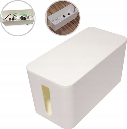 Picture of Kabeļu kaste, liela, balta, Value