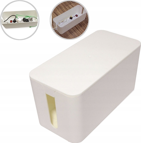 Picture of Kabeļu kaste, liela, balta, Value