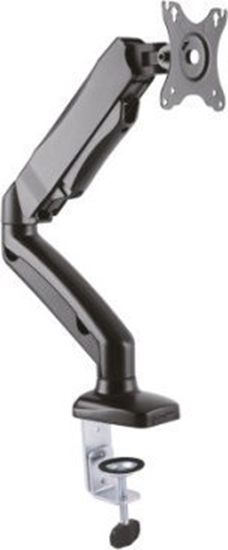 Picture of LCD monitora statīvs pneimatisks, galda skava, šarnīrsavienojums, 5 sav., melns, Value