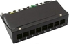Picture of Value Keystone Module frame, 8 Ports, black