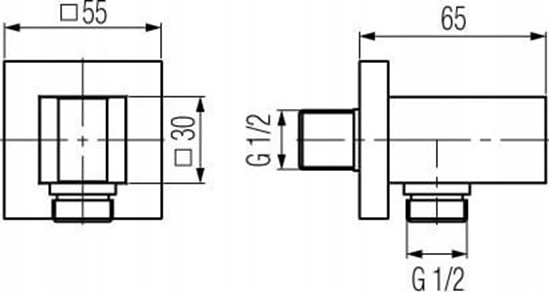 Изображение Valvex 2455580 KVADRO PLUS GOLD PRZYCZE KTOWE GOLD // BV.2455580