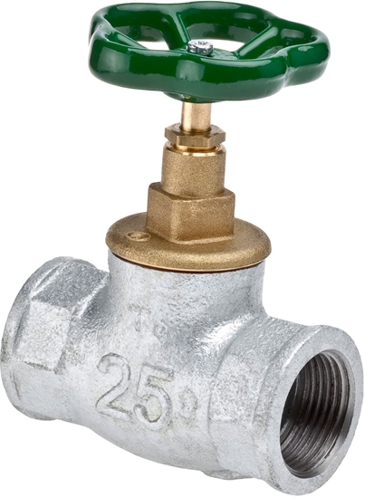 Picture of Valvex VIKING Zawór przelotowy eliwny (figura M83), eliwo biae cigliwe, uchwyt eliwny 11/2