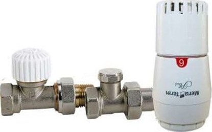 Attēls no Vario Term Zestaw grzejnikowy prosty Econ z gowic Trendy (EGS05106C/FP)