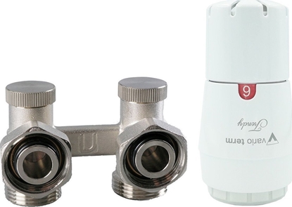Picture of Vario Term Zestaw termostatyczny ktowy 3/4" Vario Term Premium PRNYGS05106C/FK GS05-106 z nyplami GS05106C/FP