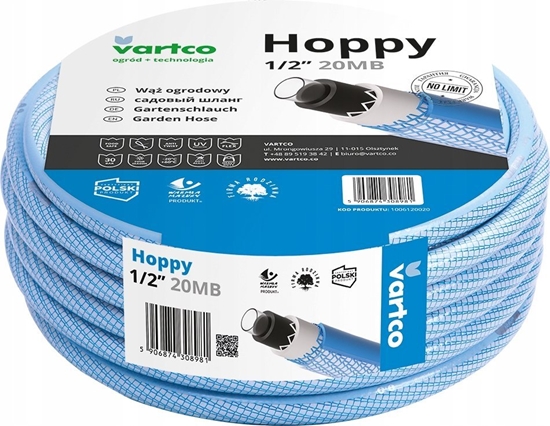 Picture of Vartco Garden hose 1/2" 20m 6-ply HOPPY TFS Vartco HOPPY TFS 1006120020