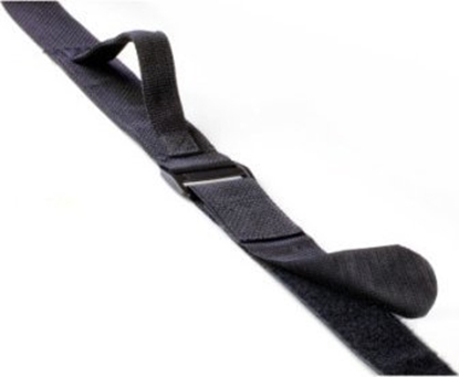 Изображение Velcro Regulowany pasek do przenoszenia VELCRO z rzepem, pasek na rzep 50 mm x 1,8 m x 1 czarny