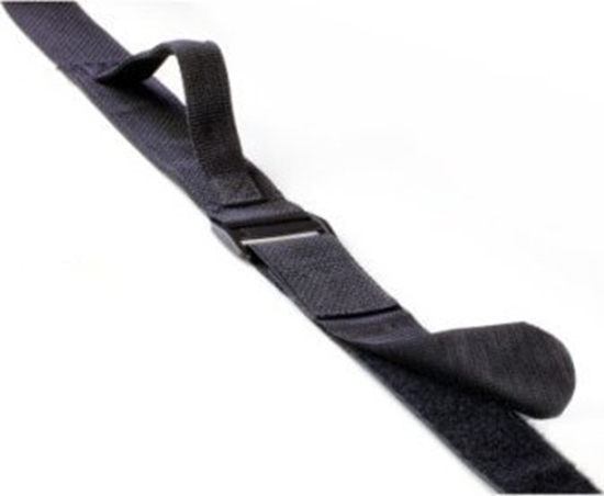 Изображение Velcro Regulowany pasek do przenoszenia VELCRO z rzepem, pasek na rzep 50 mm x 1,8 m x 1 czarny