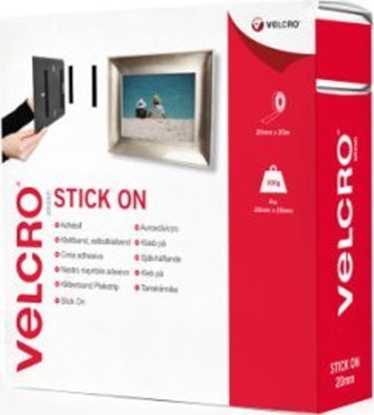 Picture of Velcro Samoprzylepny rzep VELCRO 20 mm x 25 m biay