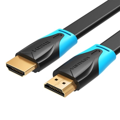 Изображение Vention Flat HDMI Cable 5m Black