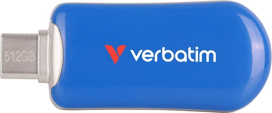 Picture of Verbatim Plectra Blue      512GB USB-C Flash Drive          30235