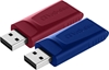 Picture of Verbatim Slider - USB Drive - 2x32 GB - Blue/Red