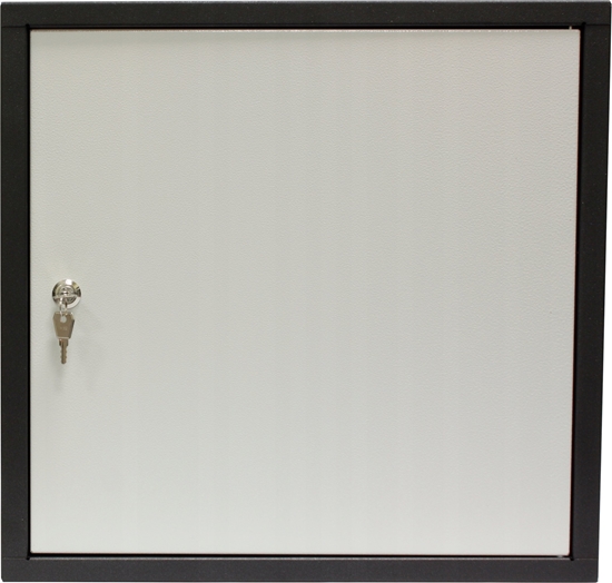 Picture of VeroTech Verotech Szafka wiszca na 300 kluczy czarna z szarymi drzwiami