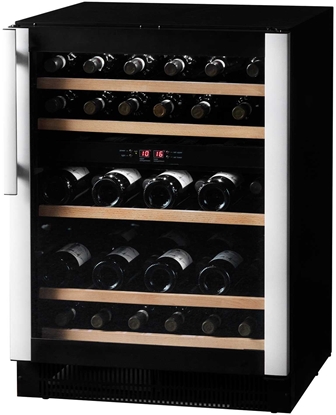 Attēls no Vestfrost W 45 - Vinkylare - inbyggd - bredd: 59.5 cm - djup: 60.8 cm - höjd: 82.5 cm - 134 liter - Klass G