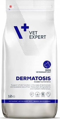 Attēls no VetExpert 4T Veterinary Diet Dog Dermatosis Rabbit&Potato 12kg