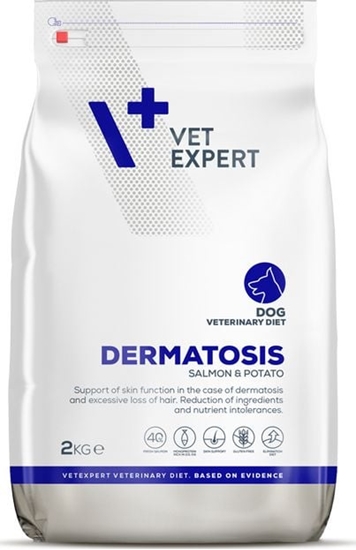 Изображение VetExpert 4T Veterinary Diet Dog Dermatosis Salmon&Potato 2kg