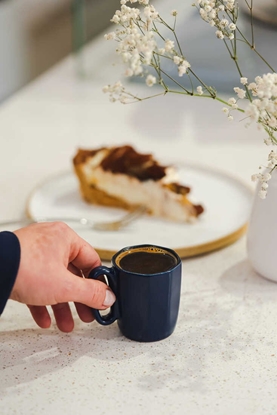 Attēls no Vialli Design - FUORI - Kubki 2szt 80ml - Granatowy