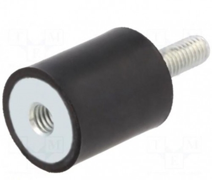 Picture of Vibrāciju slāpētājs | M8 | Ø: 30mm | gumija | L: 15 mm | Vītnes garums: 20 mm