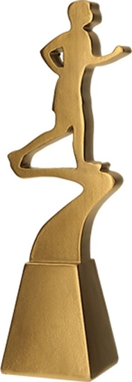 Picture of Victoria Sport Figurka odlewana - Zota linia biegacz
