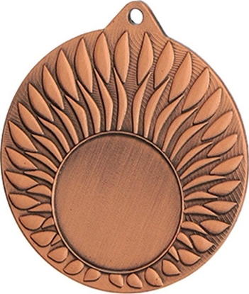 Attēls no Victoria Sport Medal brzowy ogólny z miejscem na emblemat 25 mm - stalowy