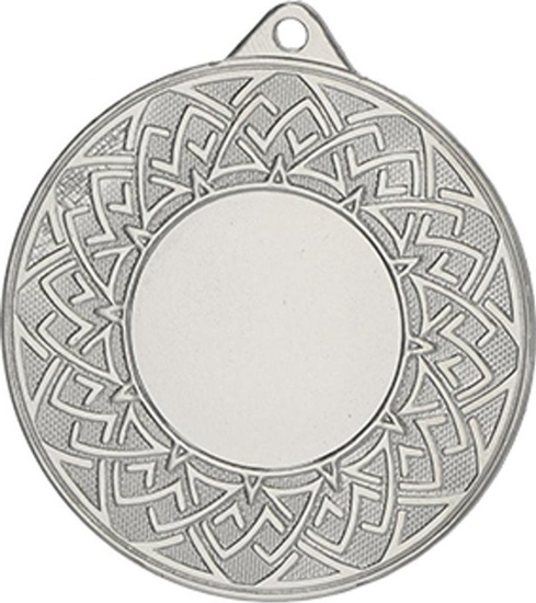 Picture of Victoria Sport Medal srebrny ogólny z miejscem na emblemat 25 mm - stalowy