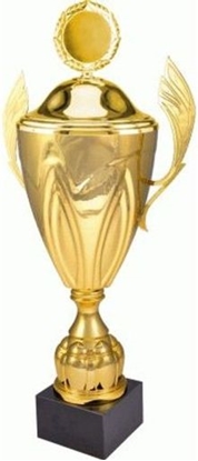 Attēls no Victoria Sport Puchar metalowy zoty z przykrywk 4126/DP