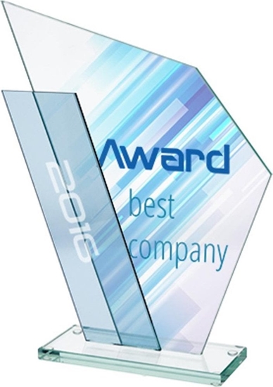 Picture of Victoria Sport Trofeum szklane z nadrukiem kolorowym LuxorJet