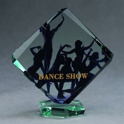 Attēls no Victoria Sport Trofeum szklane z nadrukiem kolorowym LuxorJet i etui