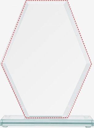 Attēls no Victoria Sport Trofeum szklane z rozklejon podstaw