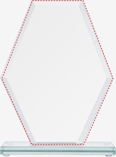 Picture of Victoria Sport Trofeum szklane z rozklejon podstaw