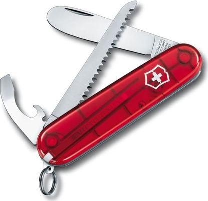 Attēls no Victorinox Kids Swiss Army Knife My First Victorinox red transparent V-0 23 V0 23 Victorinox23 Victorinox 23 73 T VictorinoxT Victorinox T (0.2373.T)