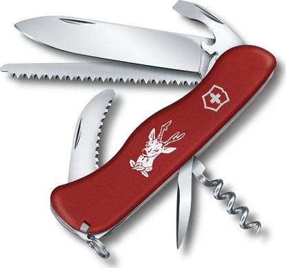 Attēls no Victorinox Scyzoryk Victorinox Hunter, czerwony, Nylon, 111 mm