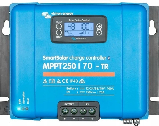 Picture of Victron Energy Victron Energy Regulator adowania Smart 250V/70A-Tr BlueTooth