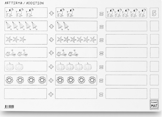 Picture of vidaXL Mata transparentna Dodawanie Funny Mat STRIGO