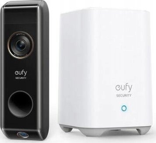 Picture of Eufy Eufy Video Doorbell Dual - Add-on - Turklingel - kabellos - 802.11b/g/n - Schwarz
