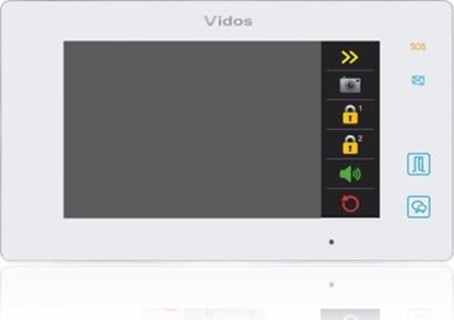 Изображение VIDOS Monitor Wideodomofonu VIDOS DUO M1021W-2