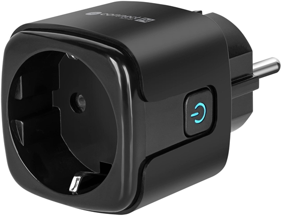 Изображение Viedais Wi-Fi elektroenerģijas skaitītājs ar taimeru un releju | 3680W | 16 A | Tuya iOS , Android