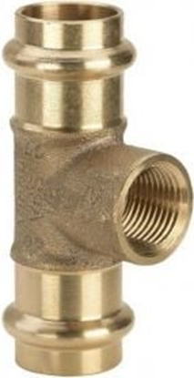 Изображение Viega Trójnik redukcyjny 18mm x 1/2" x 18mm brz (281 359)