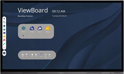 Изображение Viewsonic IFP7562 Signage Display Interactive flat panel 189.2 cm (74.5") 4K Ultra HD Touchscreen