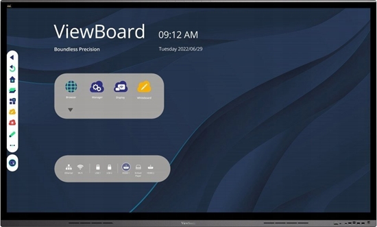 Изображение Viewsonic IFP7562 Signage Display Interactive flat panel 189.2 cm (74.5") 4K Ultra HD Touchscreen