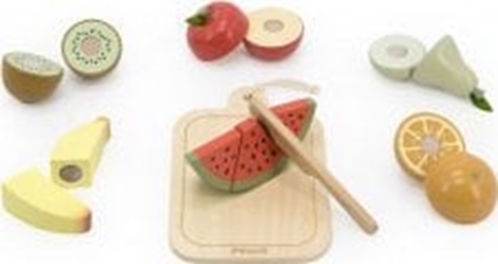 Picture of Viga 44211 Zestaw do krojenia na desce- owoce