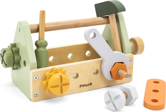 Picture of Viga Toys VIGA PolarB Skrzynka z Narzdziami Zestaw Drewniany