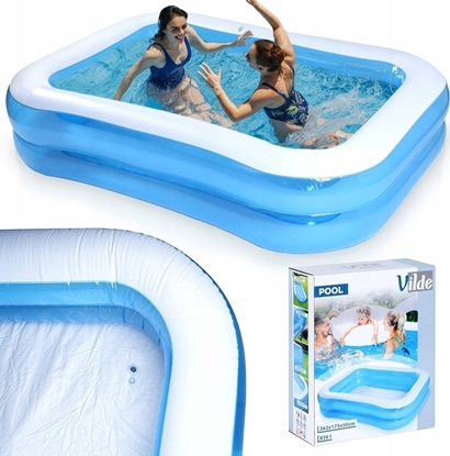 Attēls no Vilde Basen Ogrodowy Dmuchany VILDE 245x150x43 cm