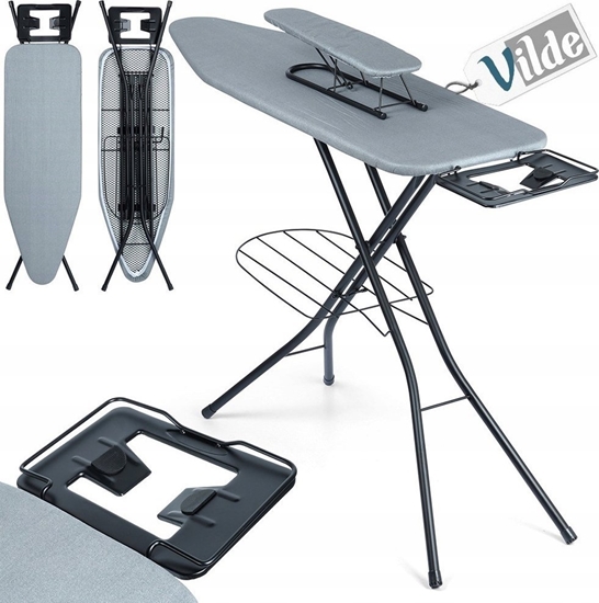 Picture of Vilde Deska do prasowania z rkawnikiem szara 140x39x92 cm