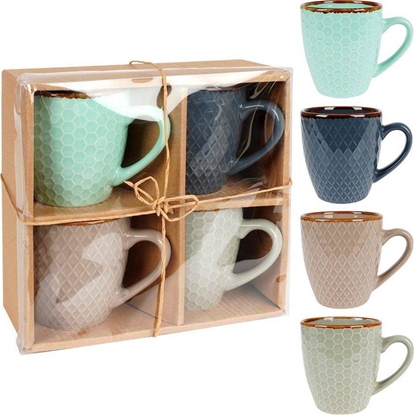 Изображение Vilde Kubek z uchwytem ceramiczny zestaw 4 szt. 250 ml